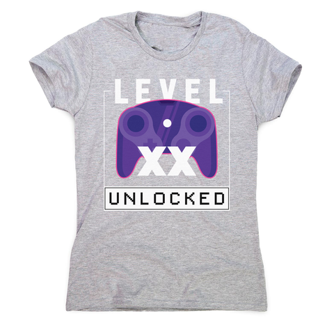 Level xx unlocked women's t-shirt - Graphic Gear