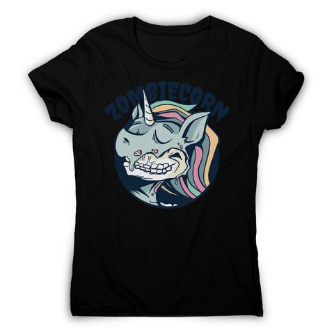 Zombiecorn cartoon women's t-shirt - Graphic Gear