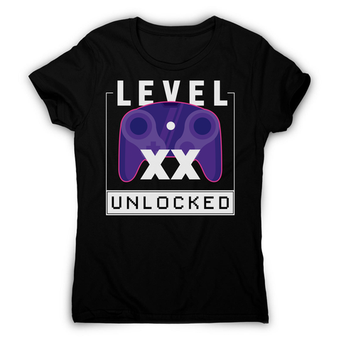Level xx unlocked women's t-shirt - Graphic Gear