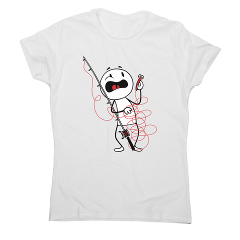 Fisherman tangle women's t-shirt - Graphic Gear