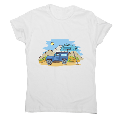 Offroad camping women's t-shirt - Graphic Gear