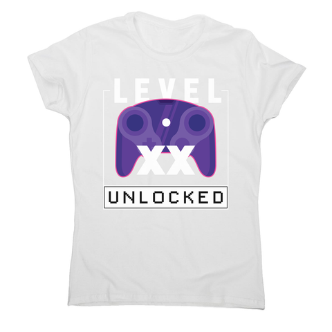 Level xx unlocked women's t-shirt - Graphic Gear