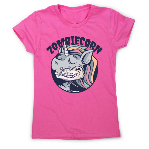 Zombiecorn cartoon women's t-shirt - Graphic Gear