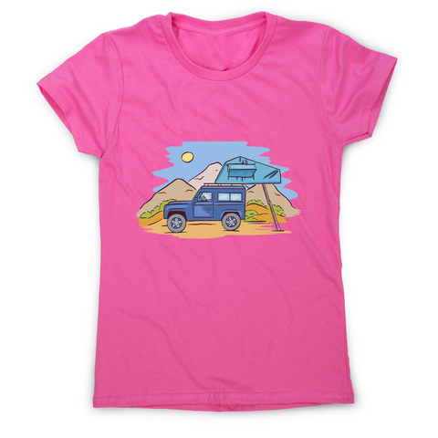 Offroad camping women's t-shirt - Graphic Gear