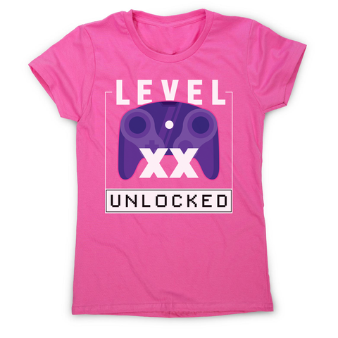 Level xx unlocked women's t-shirt - Graphic Gear