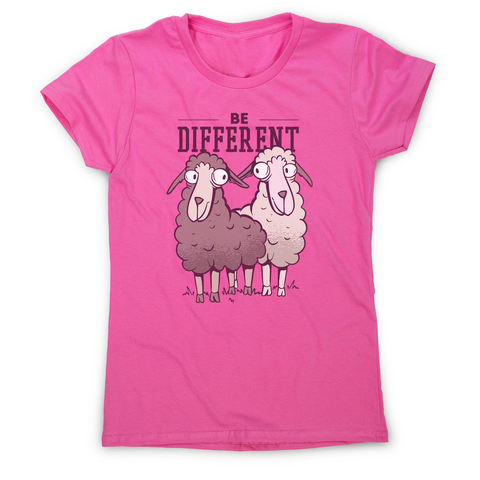 Be different sheep women's t-shirt - Graphic Gear