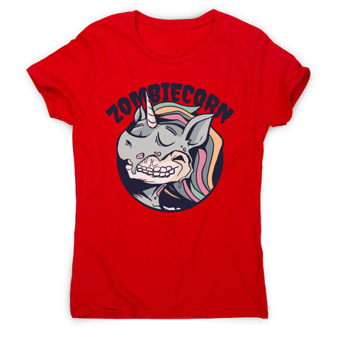 Zombiecorn cartoon women's t-shirt - Graphic Gear