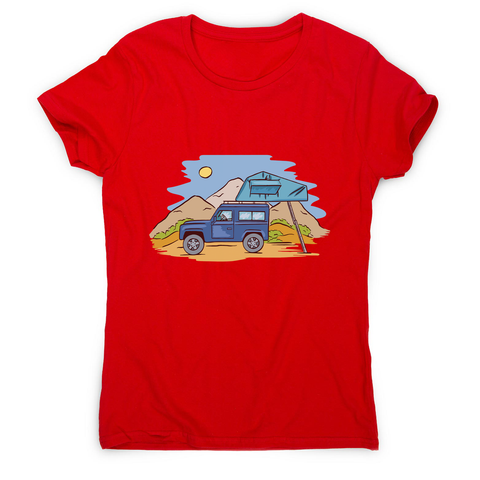 Offroad camping women's t-shirt - Graphic Gear