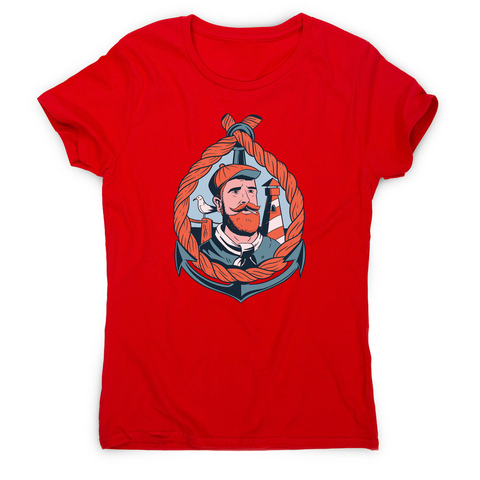 Bearded sailor women's t-shirt - Graphic Gear