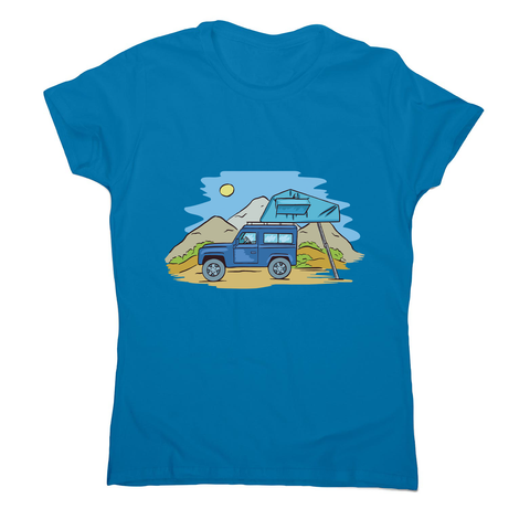 Offroad camping women's t-shirt - Graphic Gear