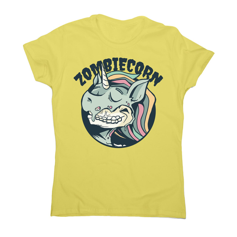Zombiecorn cartoon women's t-shirt - Graphic Gear