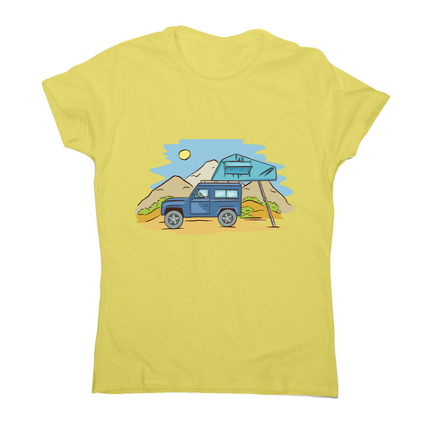 Offroad camping women's t-shirt - Graphic Gear