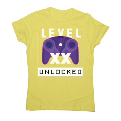 Level xx unlocked women's t-shirt - Graphic Gear