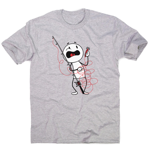Fisherman tangle men's t-shirt - Graphic Gear