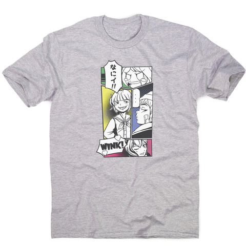Manga panels men's t-shirt - Graphic Gear