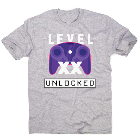 Level xx unlocked men's t-shirt - Graphic Gear