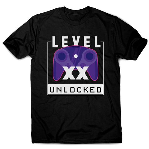 Level xx unlocked men's t-shirt - Graphic Gear