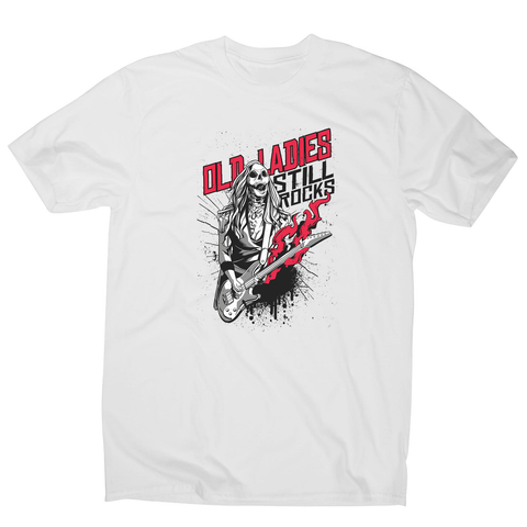 Old lady zombie rocker men's t-shirt - Graphic Gear