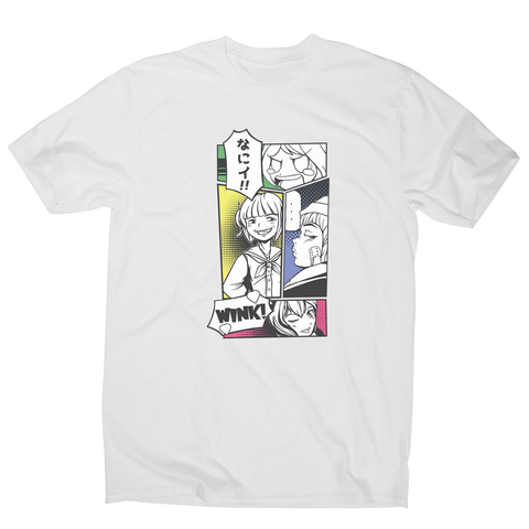 Manga panels men's t-shirt - Graphic Gear