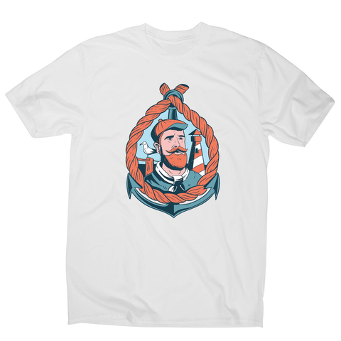 Bearded sailor men's t-shirt - Graphic Gear