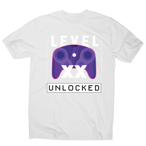 Level xx unlocked men's t-shirt - Graphic Gear