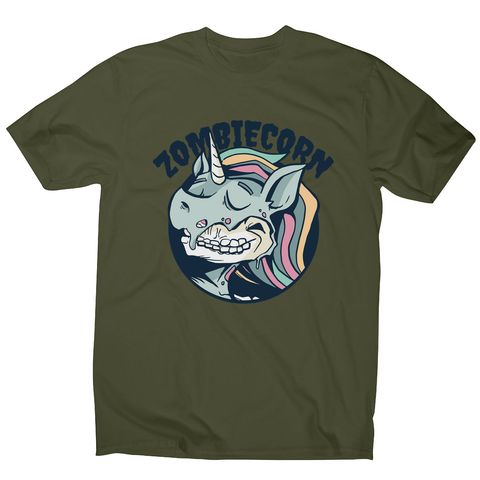 Zombiecorn cartoon men's t-shirt - Graphic Gear