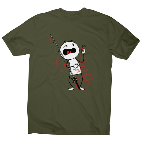 Fisherman tangle men's t-shirt - Graphic Gear