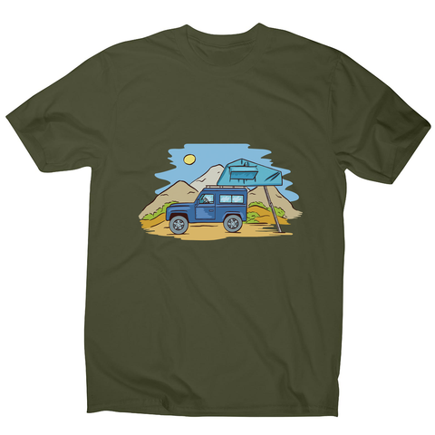 Offroad camping men's t-shirt - Graphic Gear
