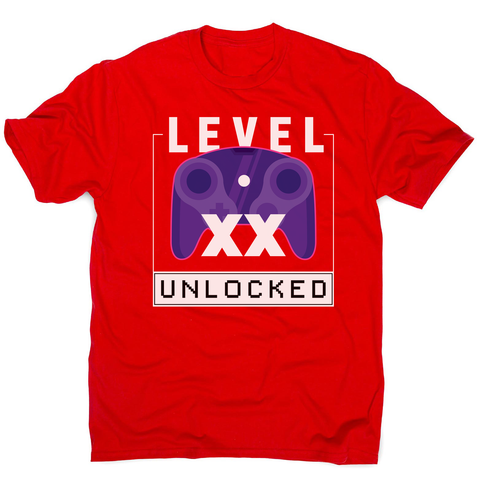 Level xx unlocked men's t-shirt - Graphic Gear