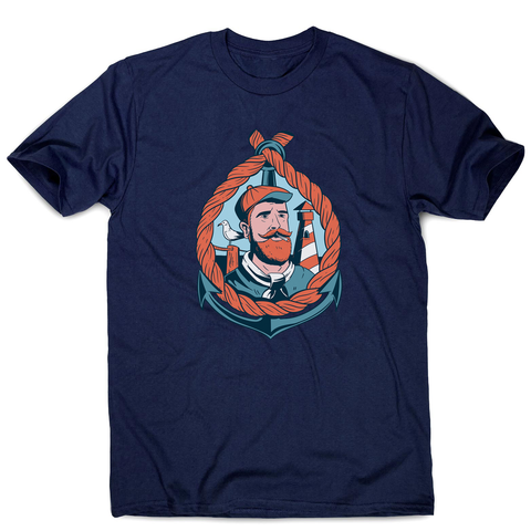 Bearded sailor men's t-shirt - Graphic Gear