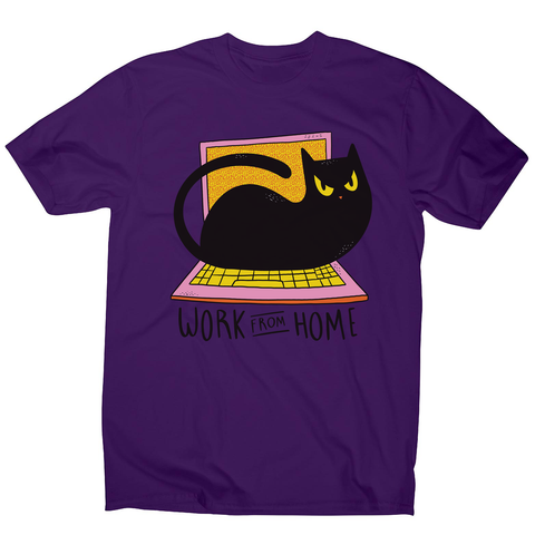 Home office cat men's t-shirt - Graphic Gear
