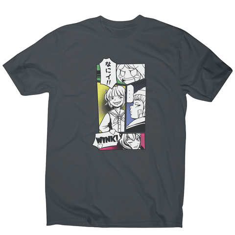 Manga panels men's t-shirt - Graphic Gear