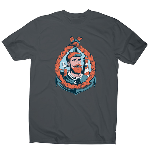 Bearded sailor men's t-shirt - Graphic Gear