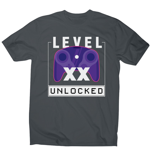 Level xx unlocked men's t-shirt - Graphic Gear