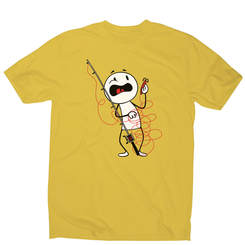 Fisherman tangle men's t-shirt - Graphic Gear