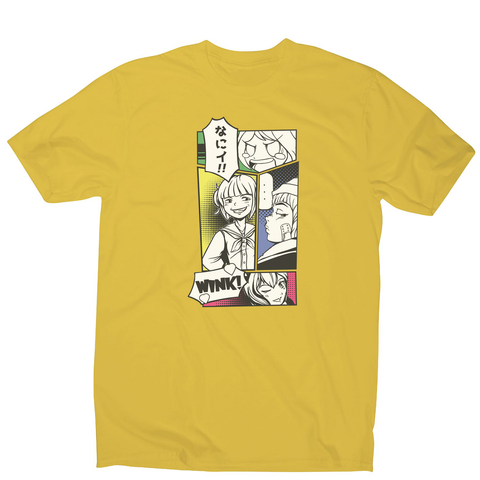 Manga panels men's t-shirt - Graphic Gear
