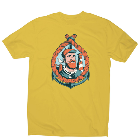 Bearded sailor men's t-shirt - Graphic Gear