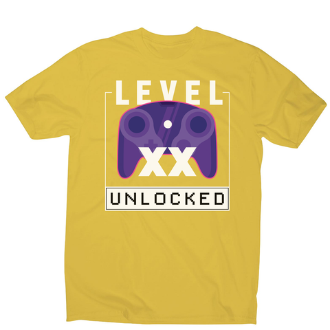 Level xx unlocked men's t-shirt - Graphic Gear