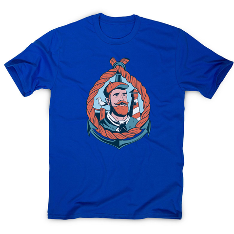 Bearded sailor men's t-shirt - Graphic Gear
