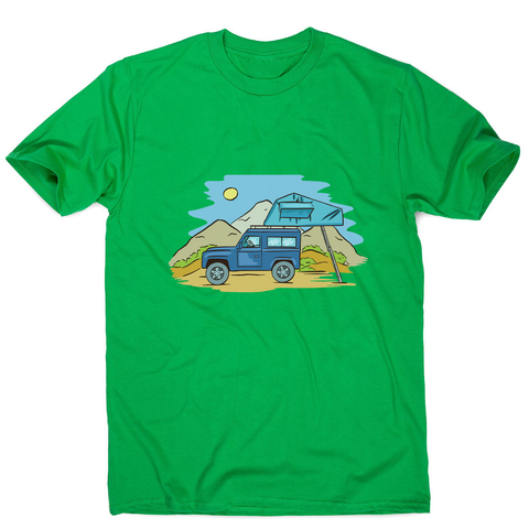 Offroad camping men's t-shirt - Graphic Gear