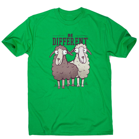 Be different sheep men's t-shirt - Graphic Gear