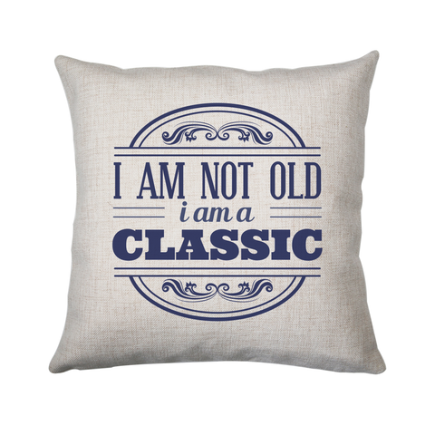 I am classic cushion cover pillowcase linen home decor - Graphic Gear