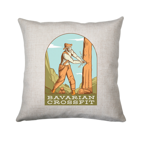 Bavarian crossfit cushion cover pillowcase linen home decor - Graphic Gear