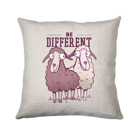 Be different sheep cushion cover pillowcase linen home decor - Graphic Gear