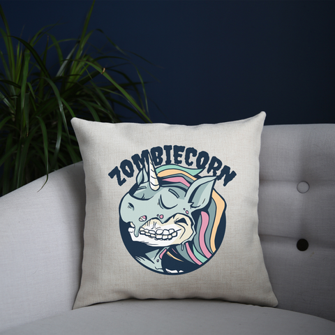 Zombiecorn cartoon cushion cover pillowcase linen home decor - Graphic Gear