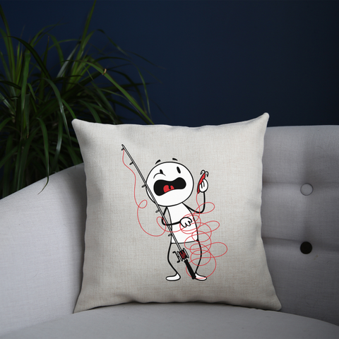 Fisherman tangle cushion cover pillowcase linen home decor - Graphic Gear