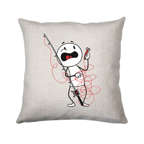 Fisherman tangle cushion cover pillowcase linen home decor - Graphic Gear