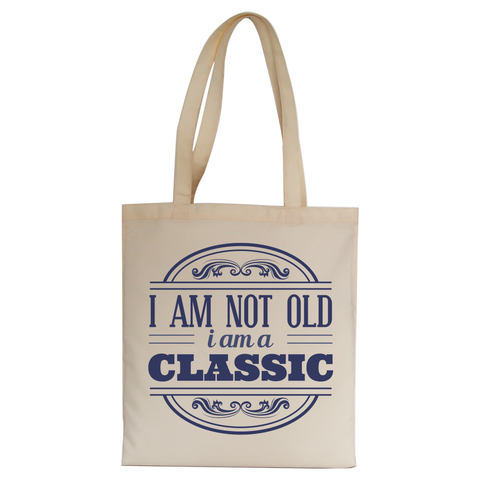 I am classic tote bag canvas shopping - Graphic Gear
