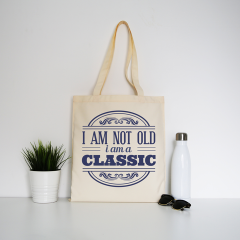 I am classic tote bag canvas shopping - Graphic Gear