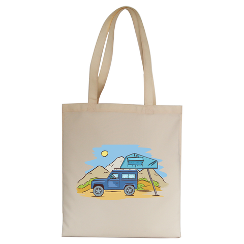 Offroad camping tote bag canvas shopping - Graphic Gear